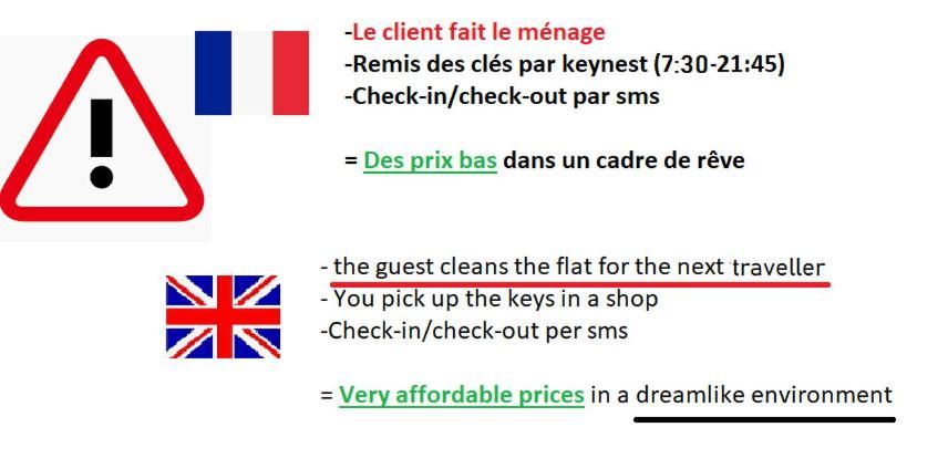 Cadre De Reve Mais Vous Faites Le Menage- Very Good Prices But You Have To Clea-N Th-E Flat Apartment Cannes Exterior photo